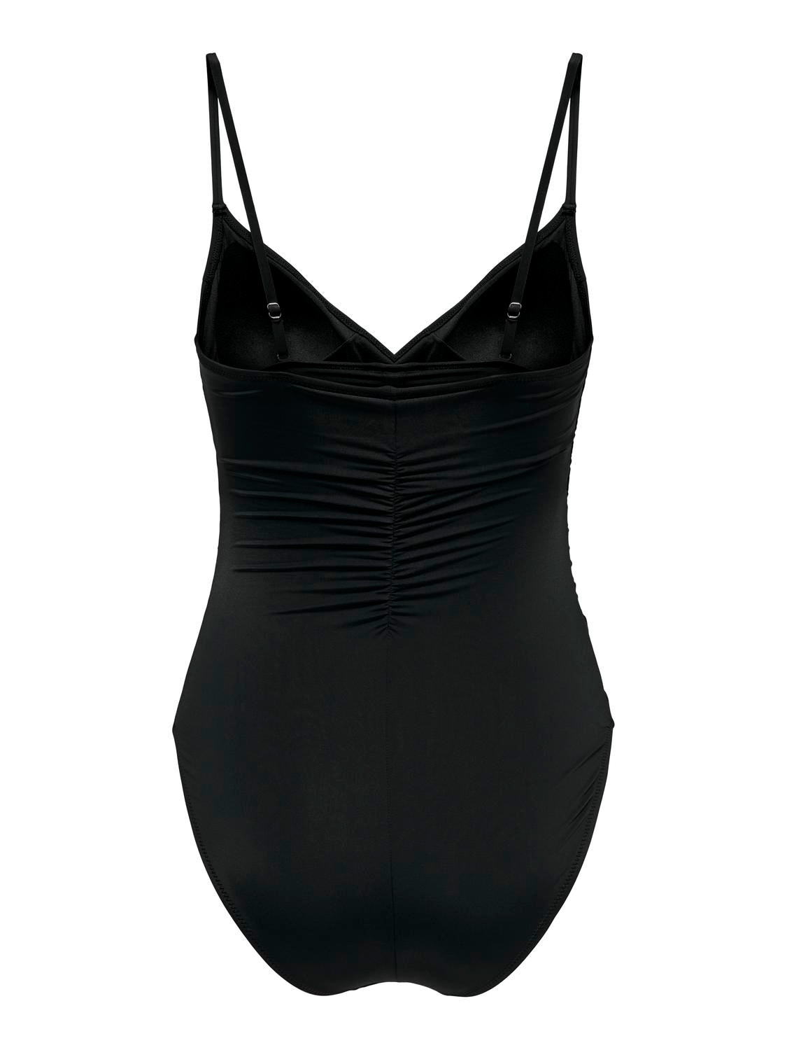 ONLY Swimsuit with ruffle detail  -Black - 15288349