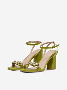 ONLY Heels with adjustable strap -Green Ash - 15288444