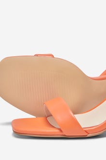 ONLY Open toe Adjustable strap Sandal -Orange - 15288448