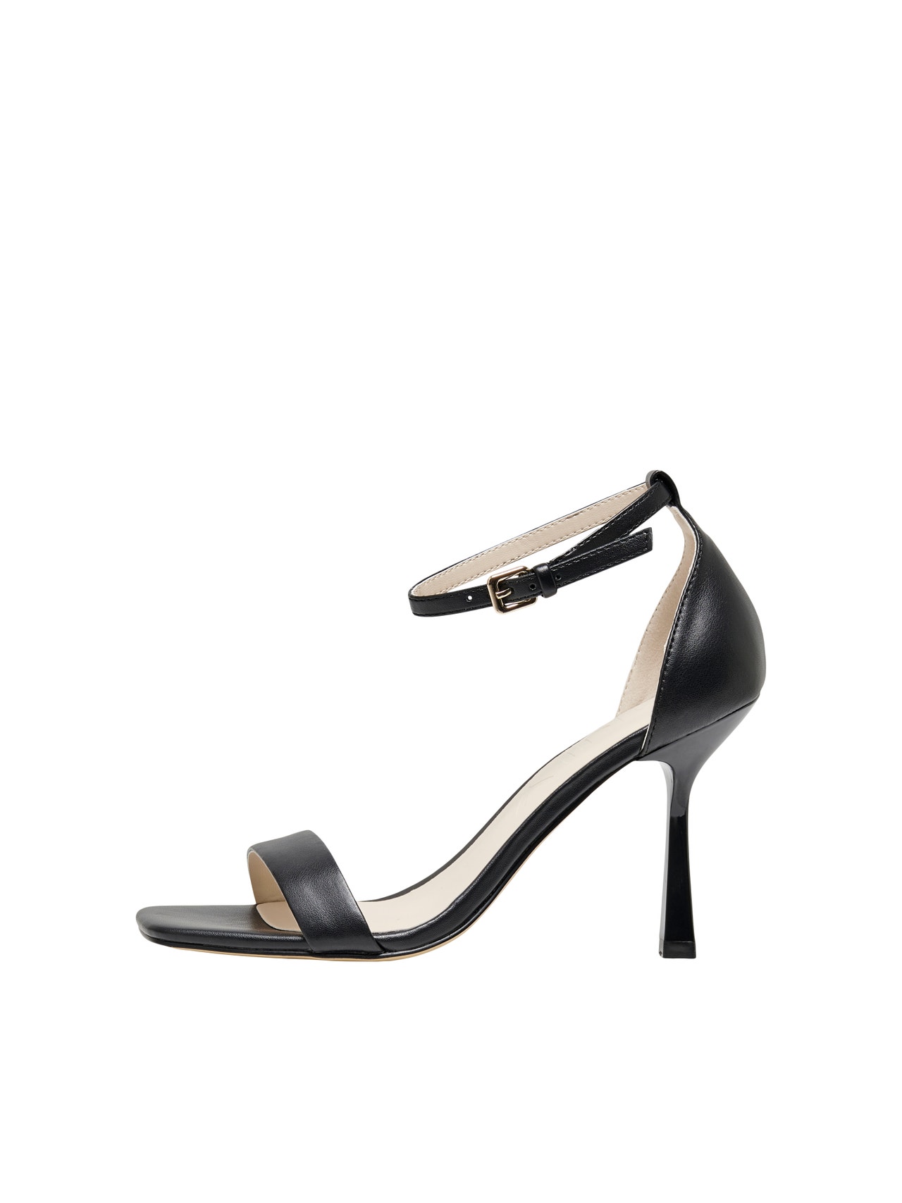 ONLY Heeled sandal with ankle strap -Black - 15288448
