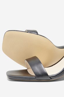 ONLY Højhælede sandaler med ankelrem -Black - 15288448