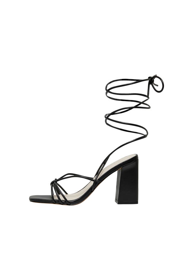 ONLY Heeled sandal with ankle string - 15288460