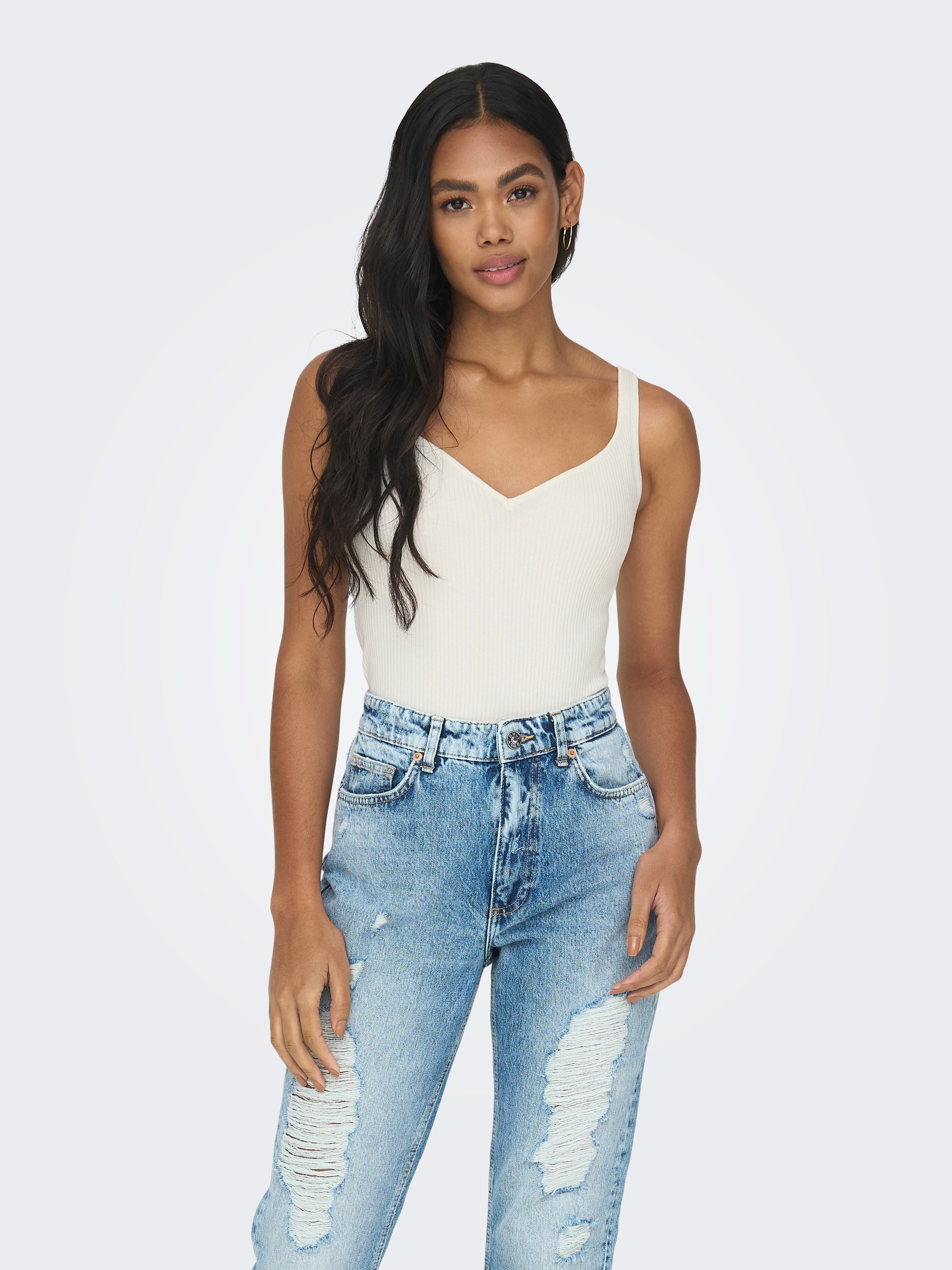 Square neck cheap top forever 21