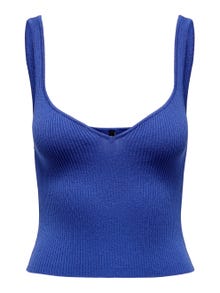 ONLY Pull-overs Col carré -Dazzling Blue - 15288496
