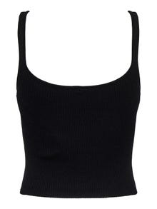 ONLY Square neck Pullover -Black - 15288496