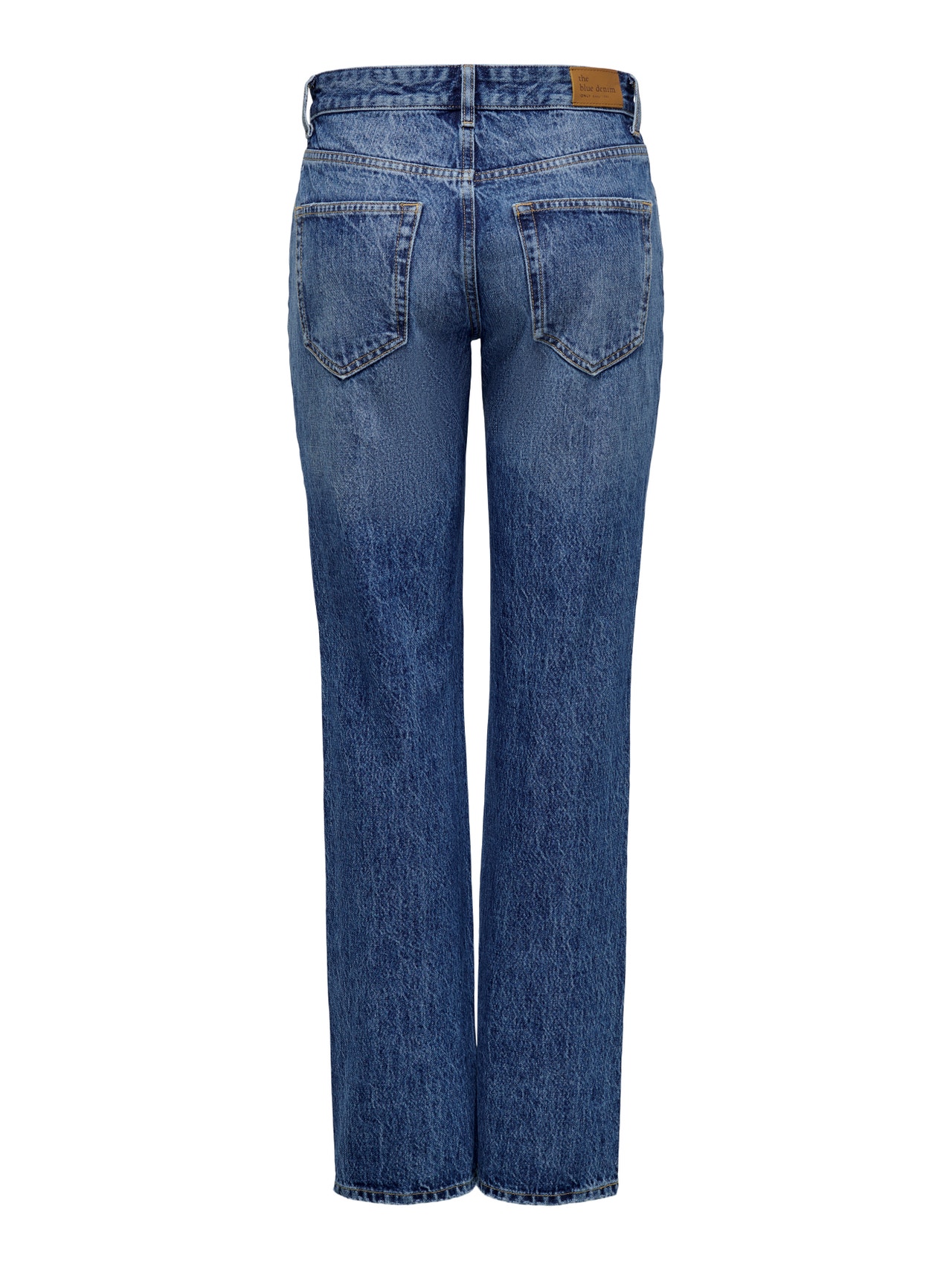 ONLY Onllopez Low Waist Straight DNM Tai435, Washed Black, 29W ONLY Onllopez Low Waist Straight DNM Tai435, Washed Black, 29W