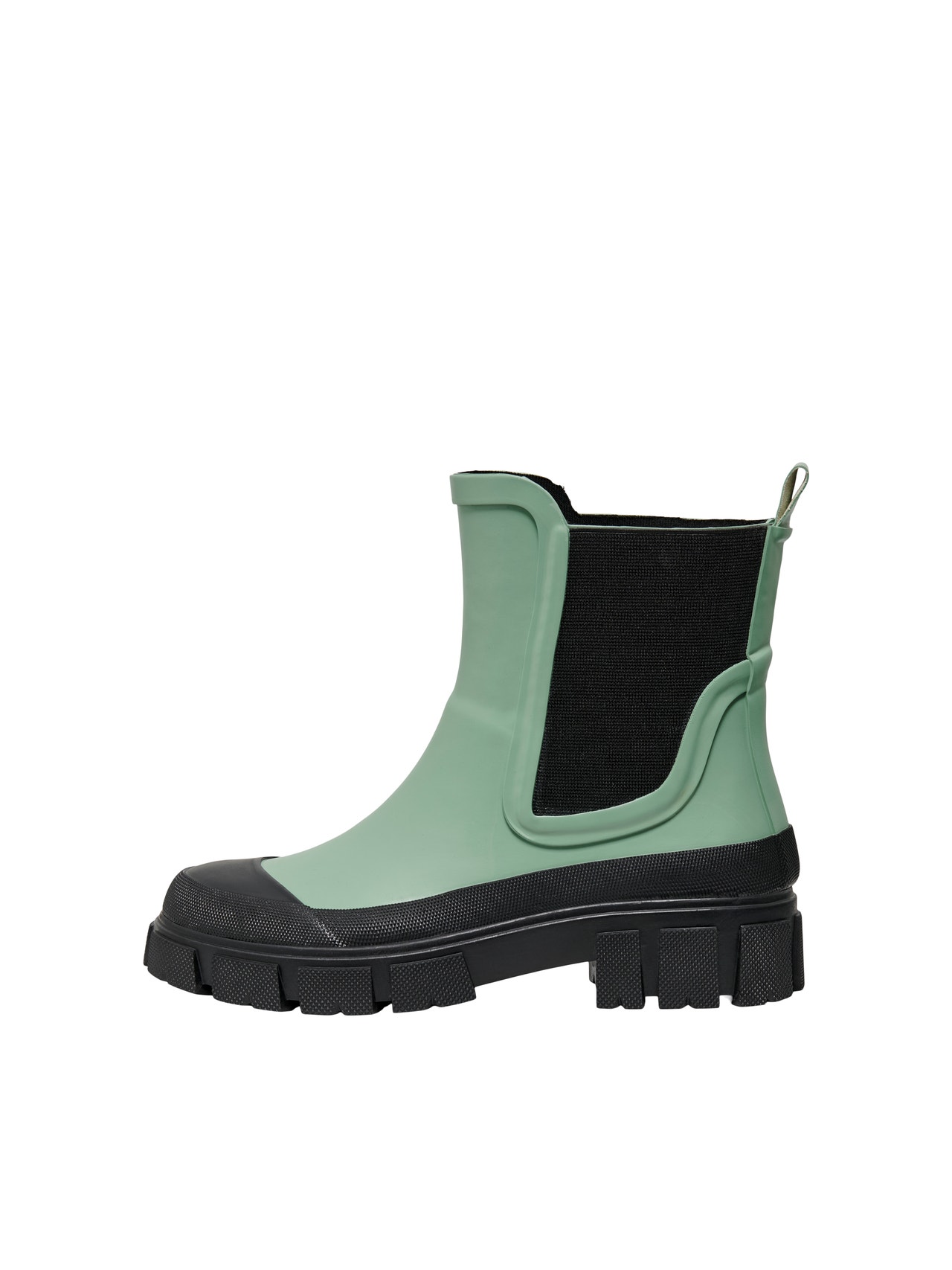 ONLY Round toe Boots -Green Ash - 15288645