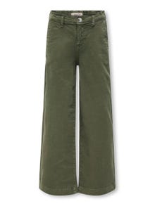 ONLY Cropped Fit Mid waist Trousers -Kalamata - 15288709