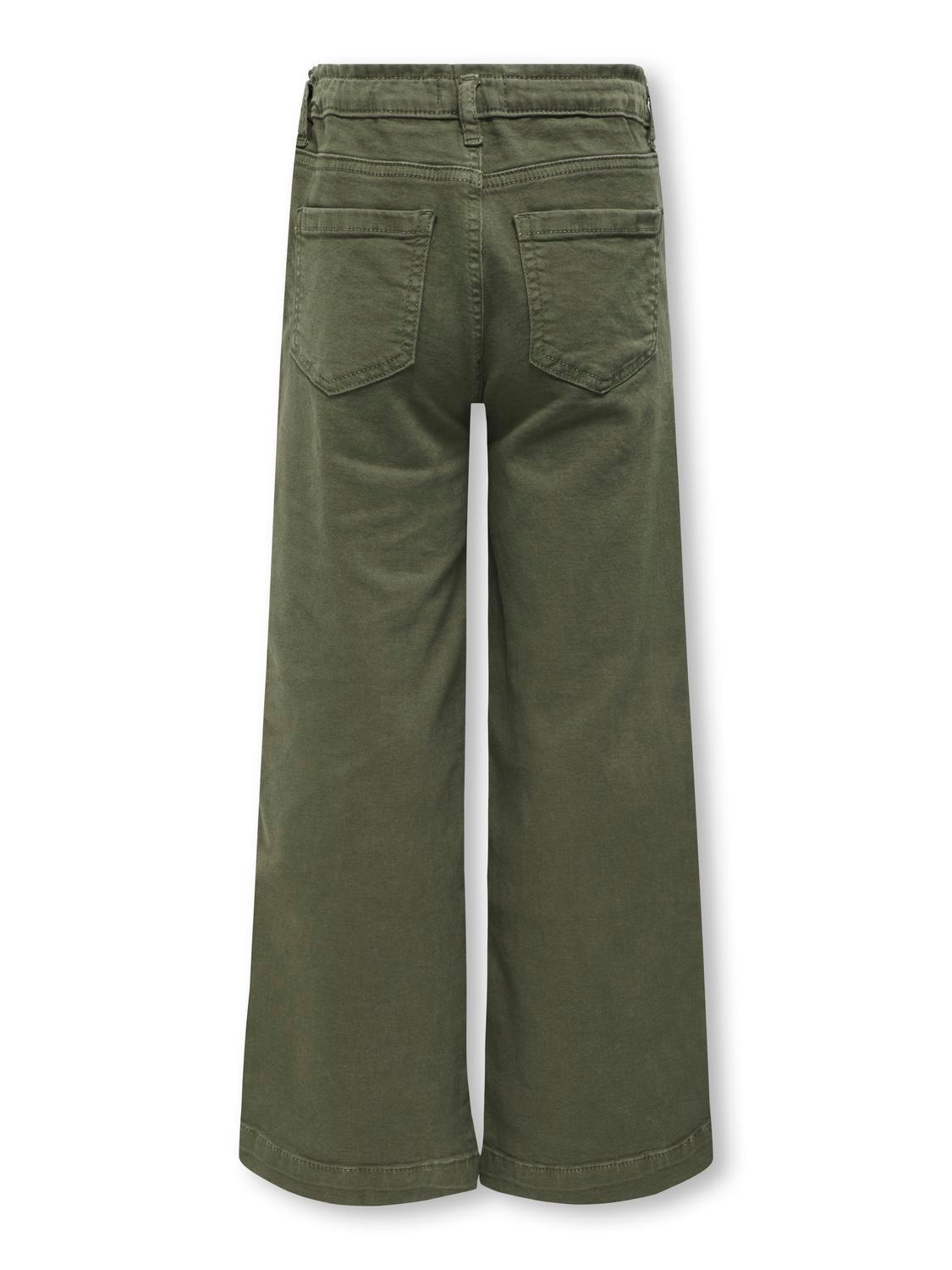 ONLY Pantalons Cropped Fit Taille moyenne -Kalamata - 15288709
