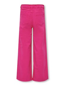ONLY Pantalons Cropped Fit Taille moyenne -Fuchsia Purple - 15288709