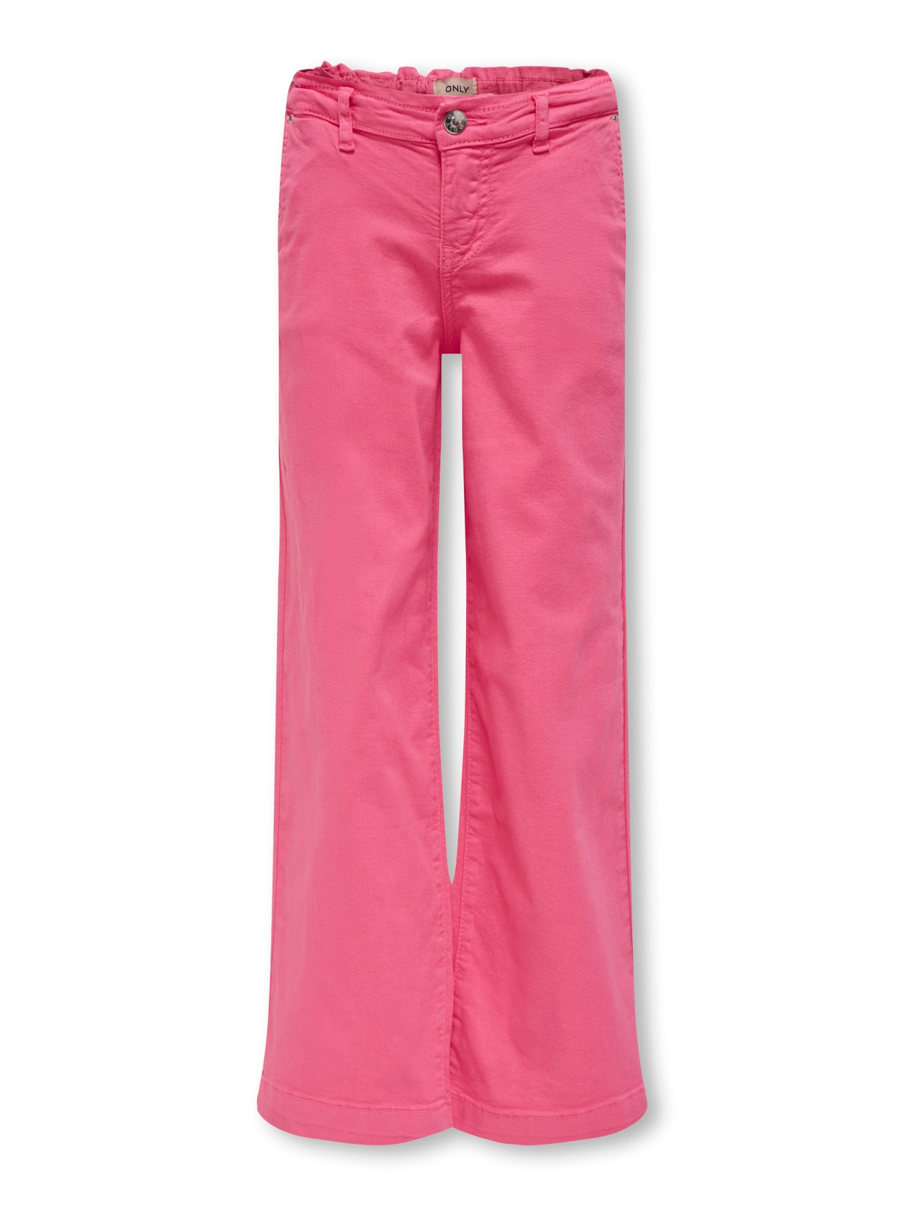 ONLY Cropped Fit Mid waist Trousers -Camellia Rose - 15288709