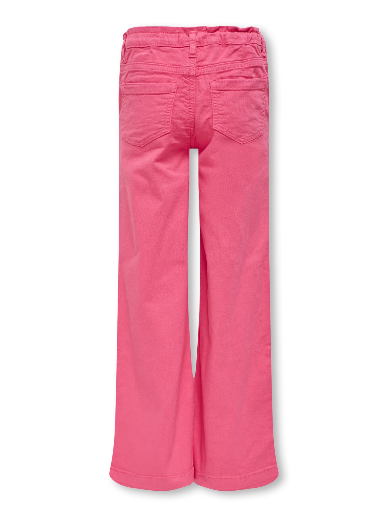ONLY Pantalons Cropped Fit Taille moyenne -Camellia Rose - 15288709