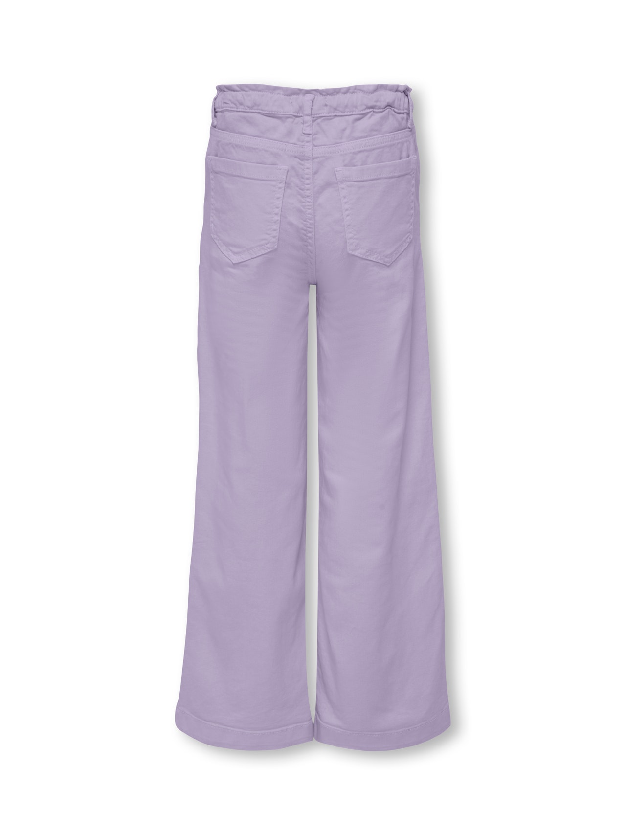 ONLY Cropped Fit Mid waist Trousers -Purple Rose - 15288709