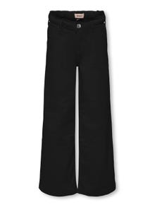ONLY Wide Trousers -Black - 15288709
