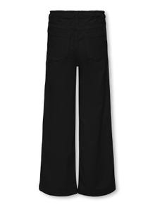 ONLY Cropped Fit Mid waist Trousers -Black - 15288709