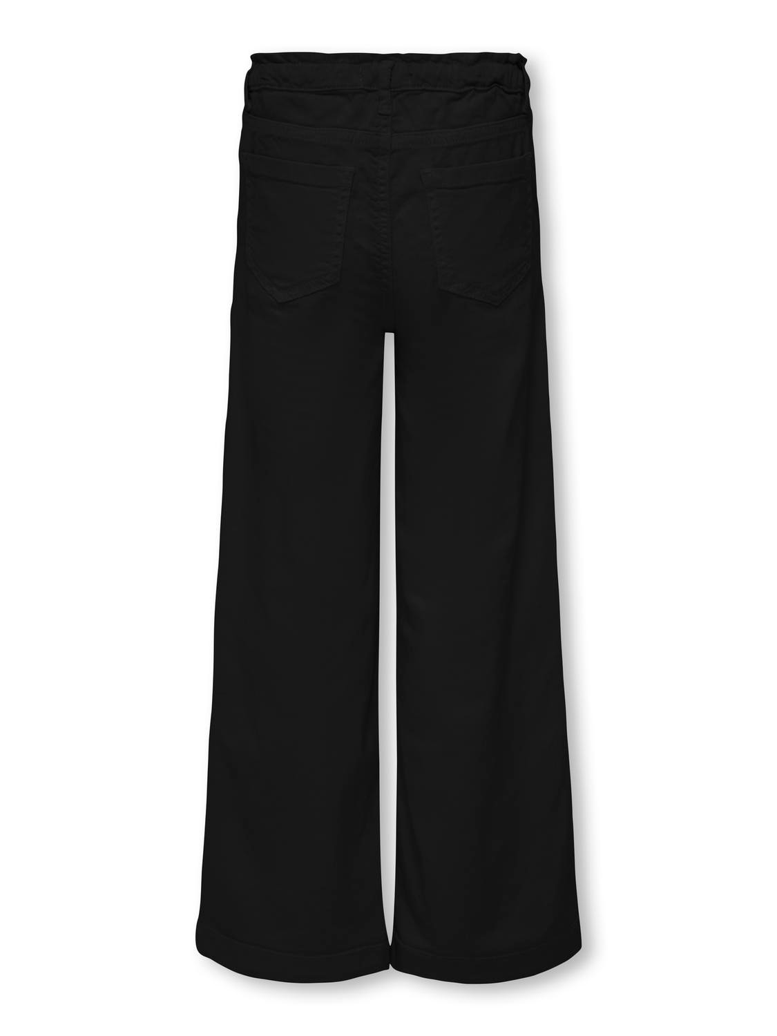 ONLY Cropped Fit Mid waist Trousers -Black - 15288709
