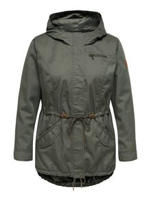 ONLY Kapuuts Jope -Kambaba - 15288766