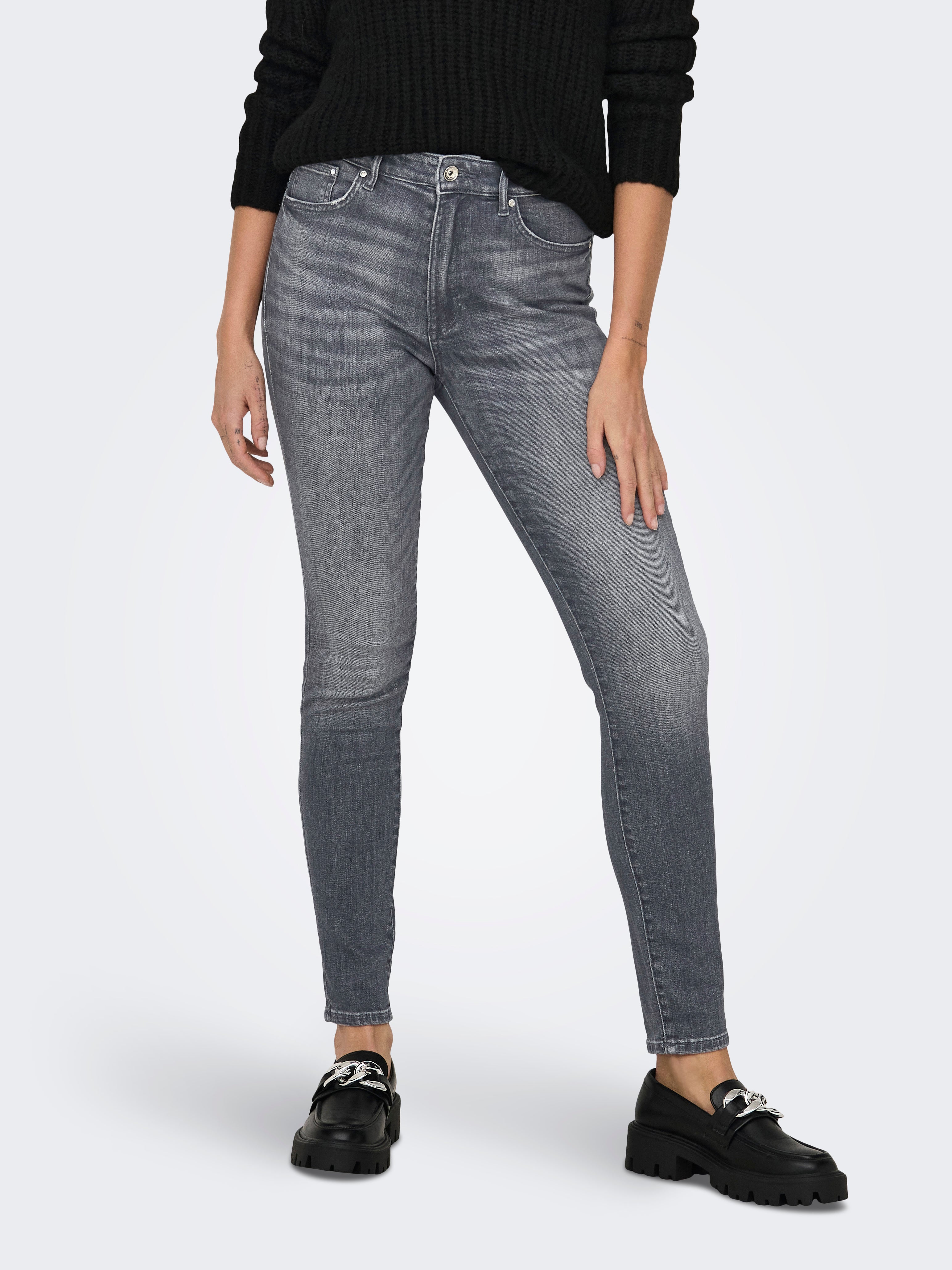 Onliconic Hohe Taille Skinny Fit Jeans