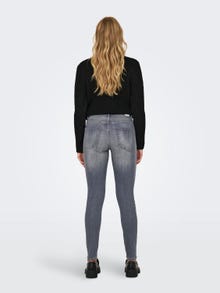 ONLY Jeans Skinny Fit Taille haute -Medium Grey Denim - 15288849