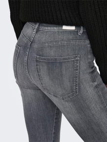 ONLY Skinny Fit High waist Jeans -Medium Grey Denim - 15288849