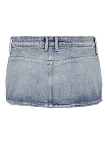 ONLY Low waist Short skirt -Light Blue Denim - 15288877