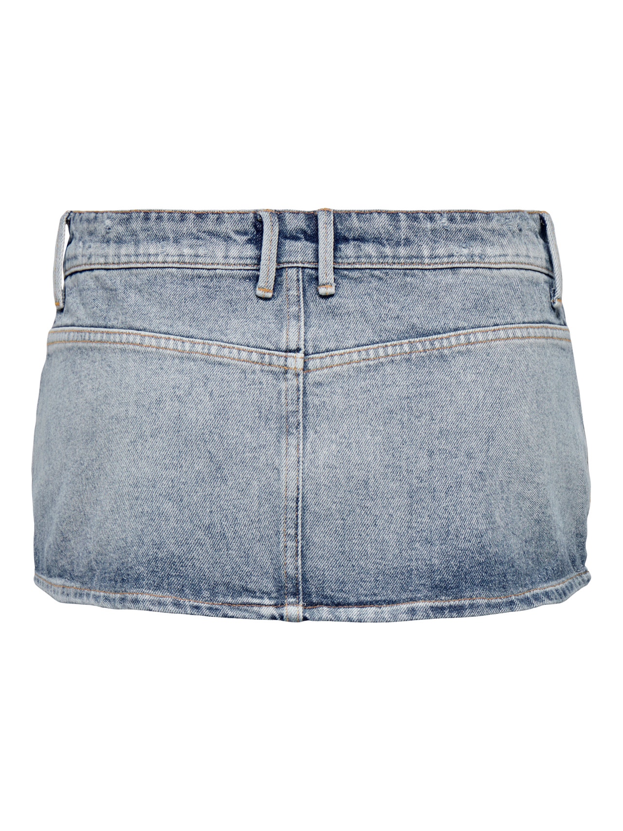 ONLY Ultra Mini Denim Skirt -Light Blue Denim - 15288877
