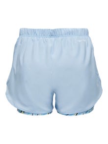ONLY Loose Fit Træningsshorts -Chambray Blue - 15288901
