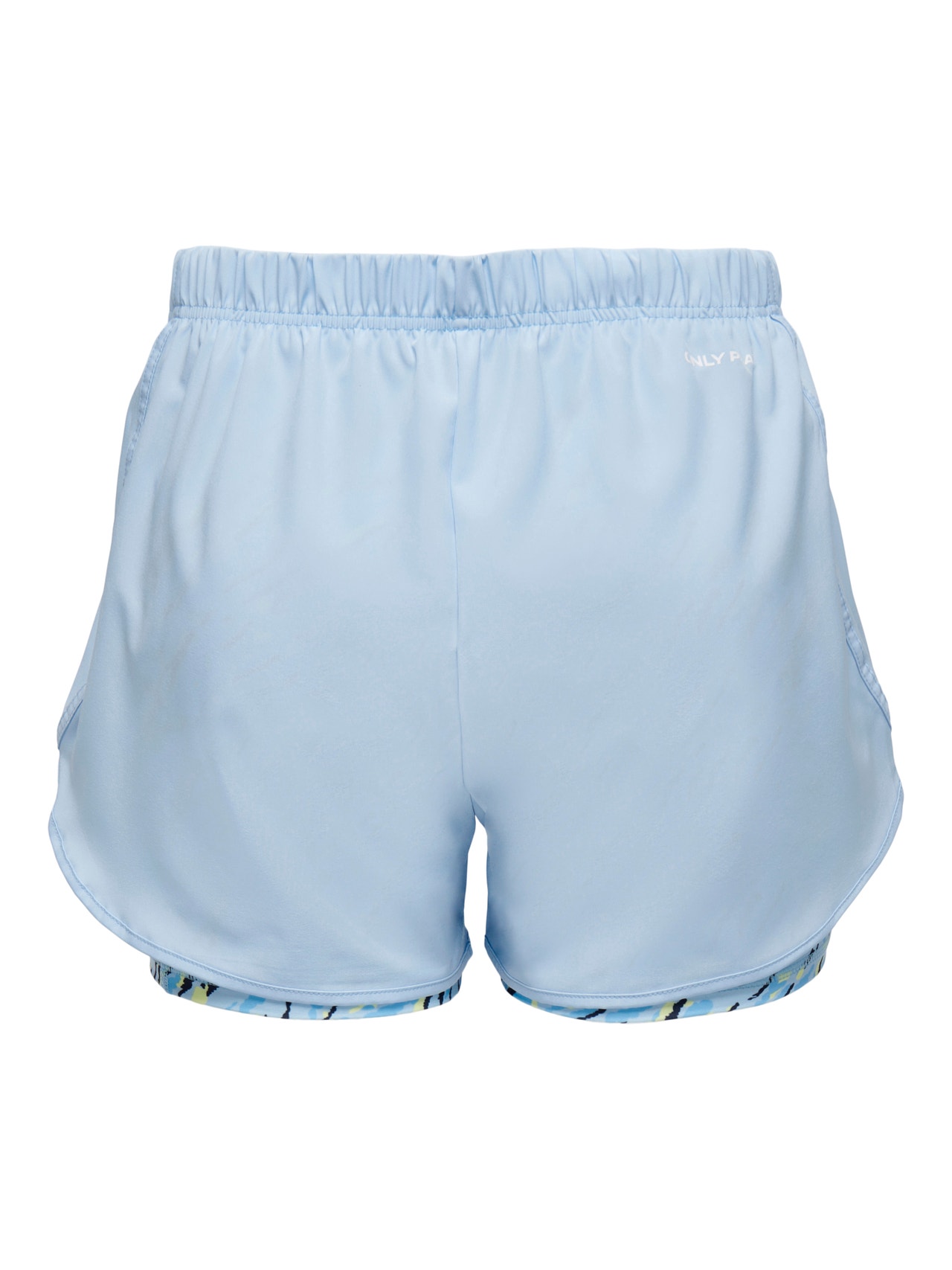 ONLY Shorts Corte tight Cintura media -Chambray Blue - 15288901