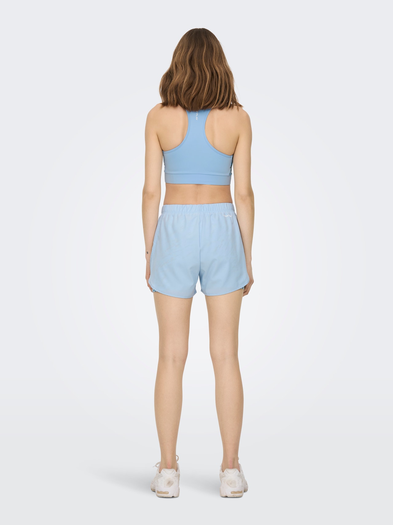 ONLY Enger Schnitt Mittlere Taille Shorts -Chambray Blue - 15288901