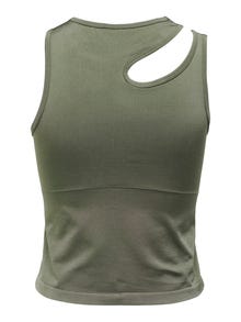 ONLY ONPSALLI Top -Dusty Olive - 15288914