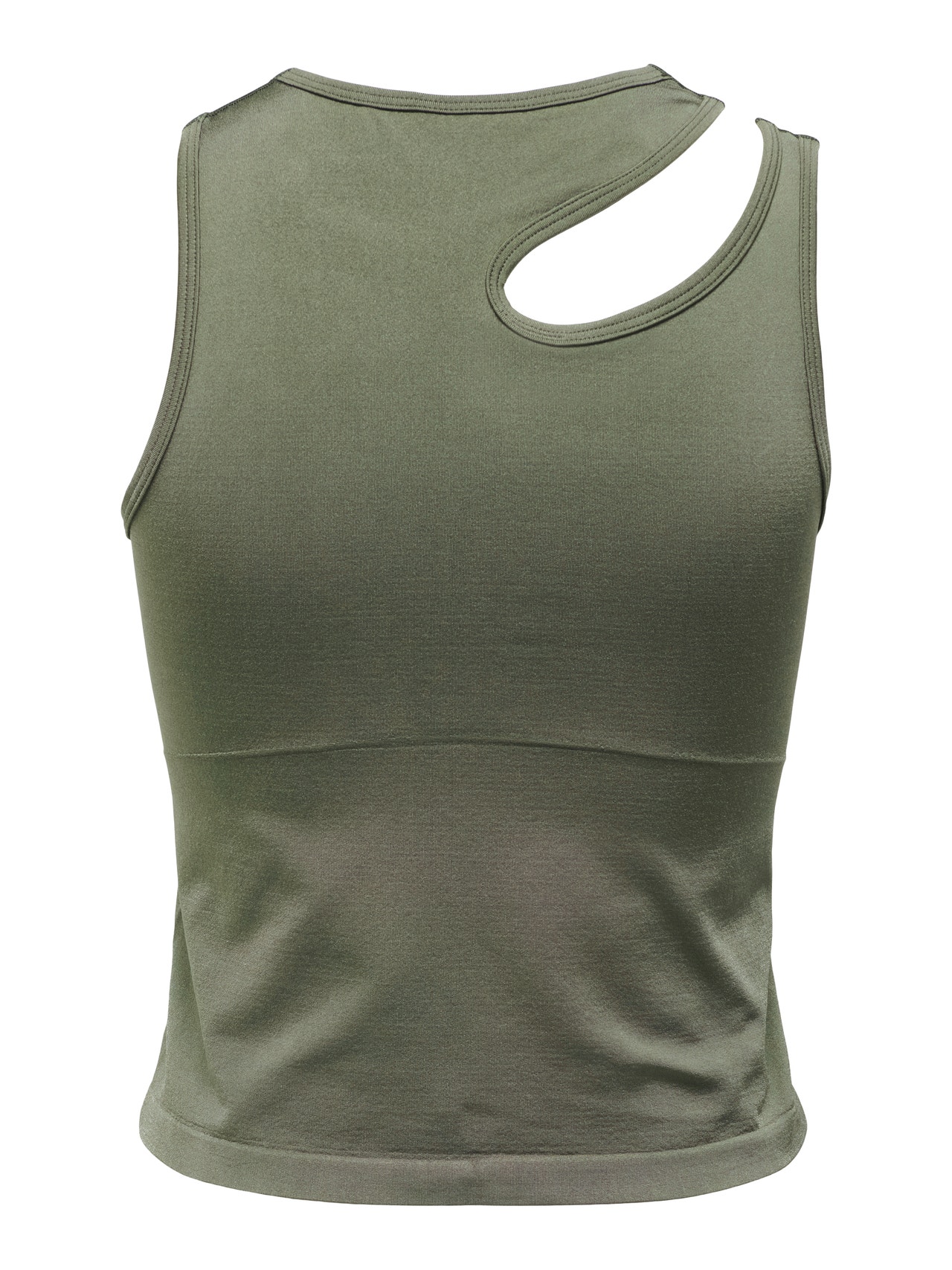 ONLY Slim Fit Rundhals Tank-Top -Dusty Olive - 15288914