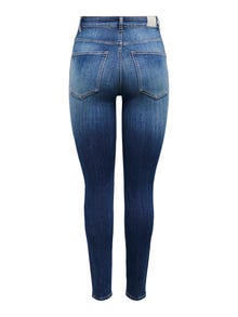 ONLY Liibuv lõige Kõrge vöökoht Teksad -Dark Blue Denim - 15288954