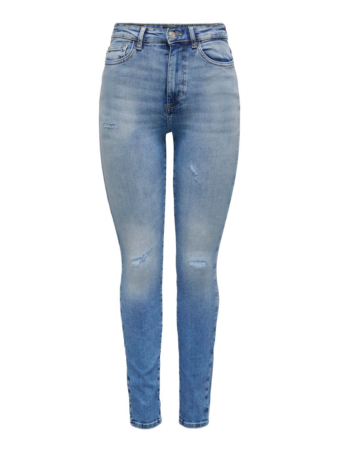 Thumbnail - Onlforever Hohe Taille Skinny Fit Jeans