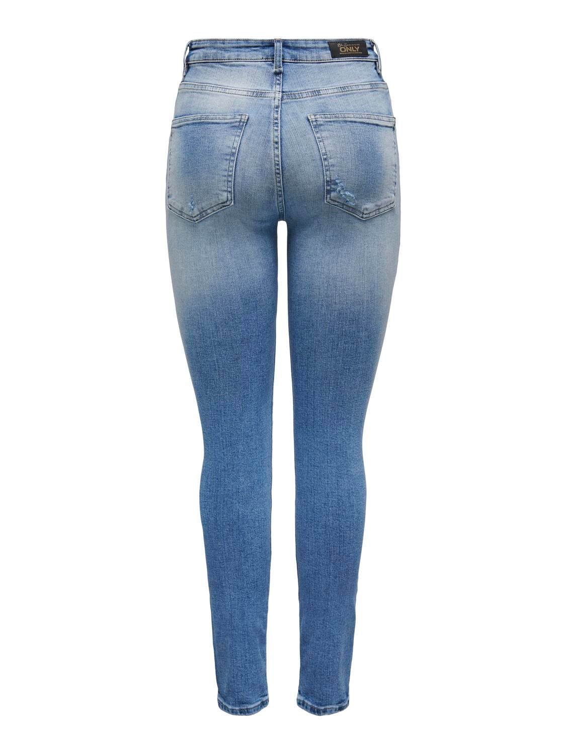 Thumbnail - Onlforever Hohe Taille Skinny Fit Jeans