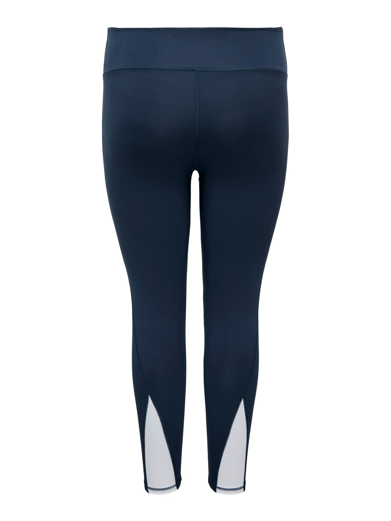 ONLY Tight Fit Høy midje Curve Leggings -Blue Nights - 15289043