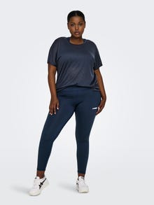 ONLY Tight fit High waist Curve Legging -Blue Nights - 15289043