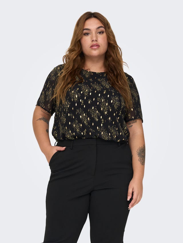 ONLY Curvy printed top - 15289104