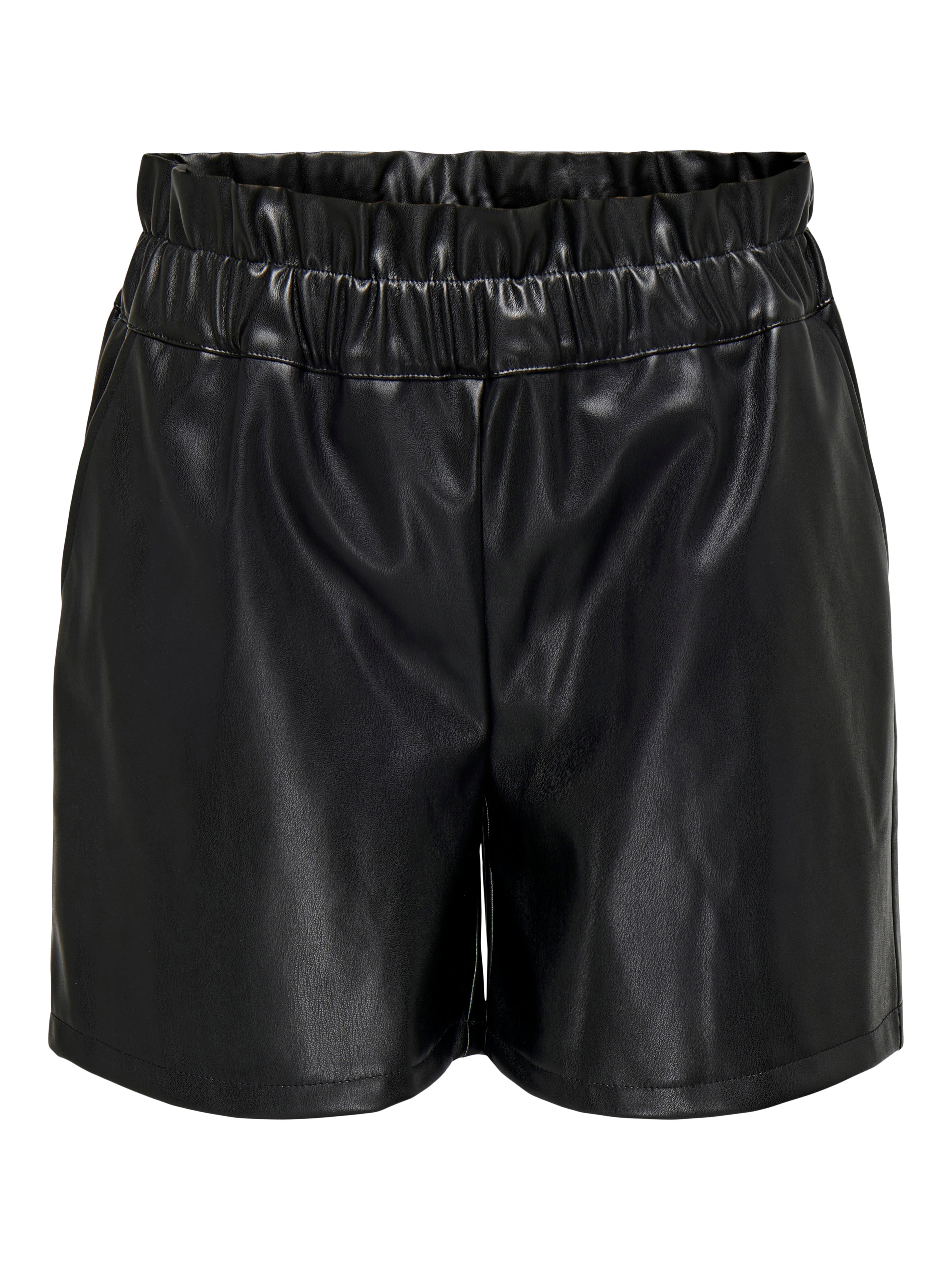 En similicuir Short Noir ONLY