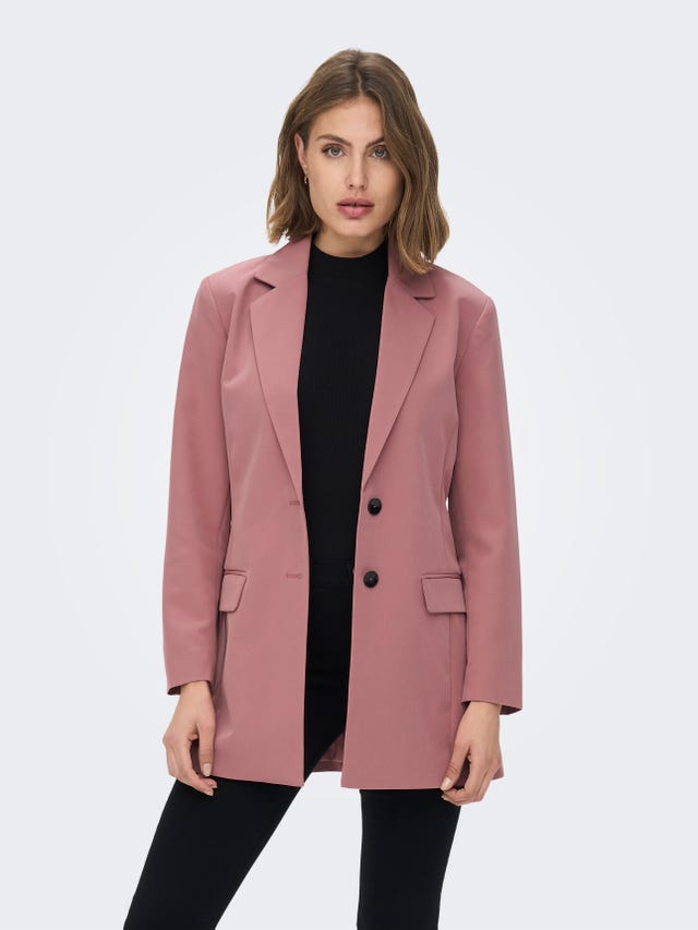 ONLY Blazers Long Line Fit Col à revers - 15289167