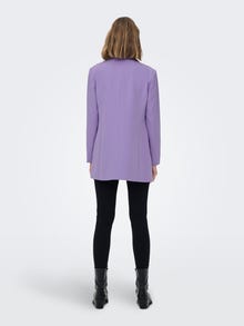 ONLY Blazer Long Line Fit Reverse -Paisley Purple - 15289167