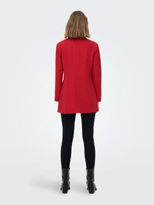 ONLY Blazer Long Line Fit Reverse -True Red - 15289167