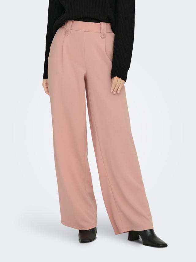 ONLY Pantalons Regular Fit Taille moyenne - 15289239