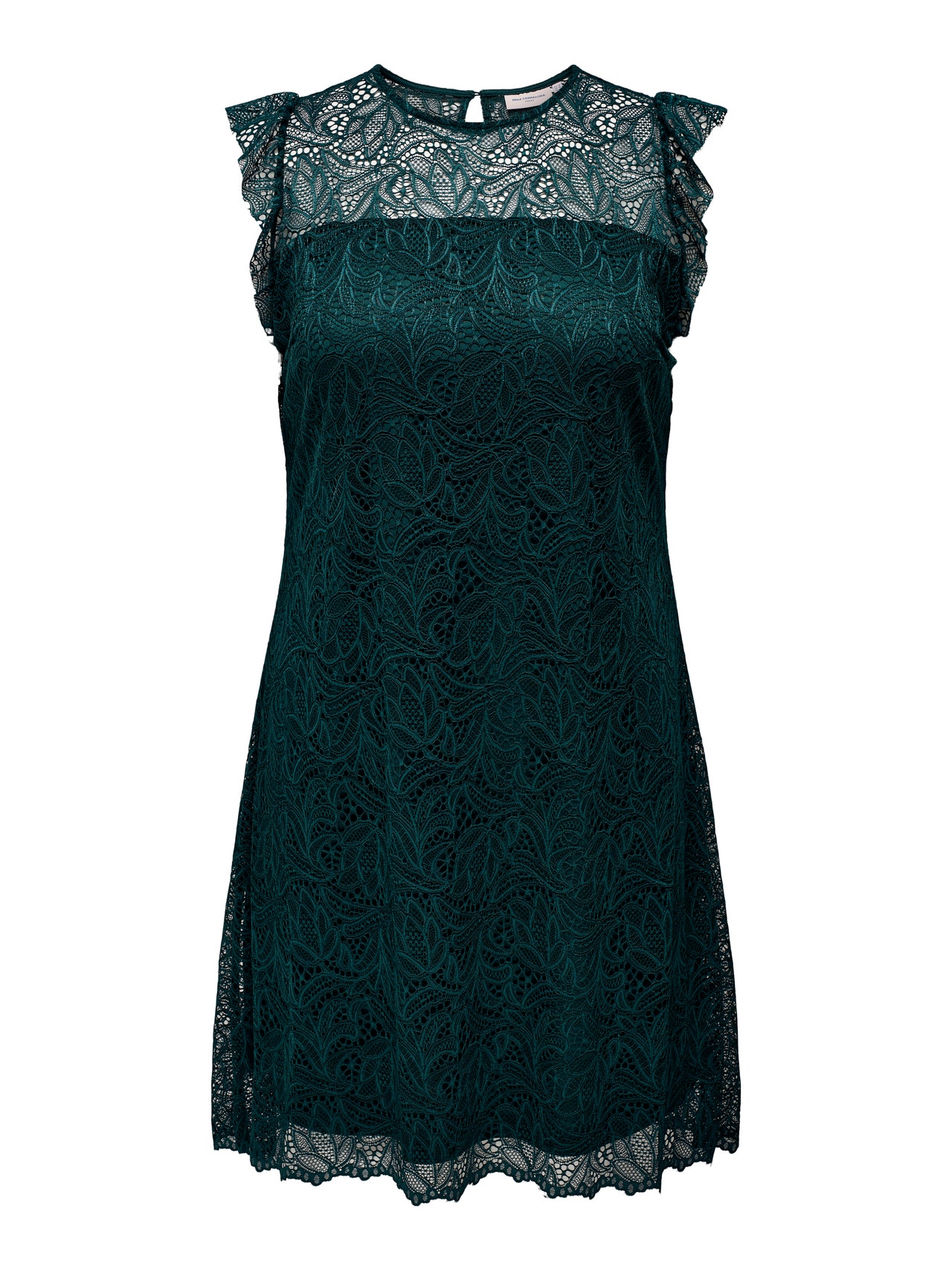 ONLY Curvy lace dress -Deep Teal - 15289278