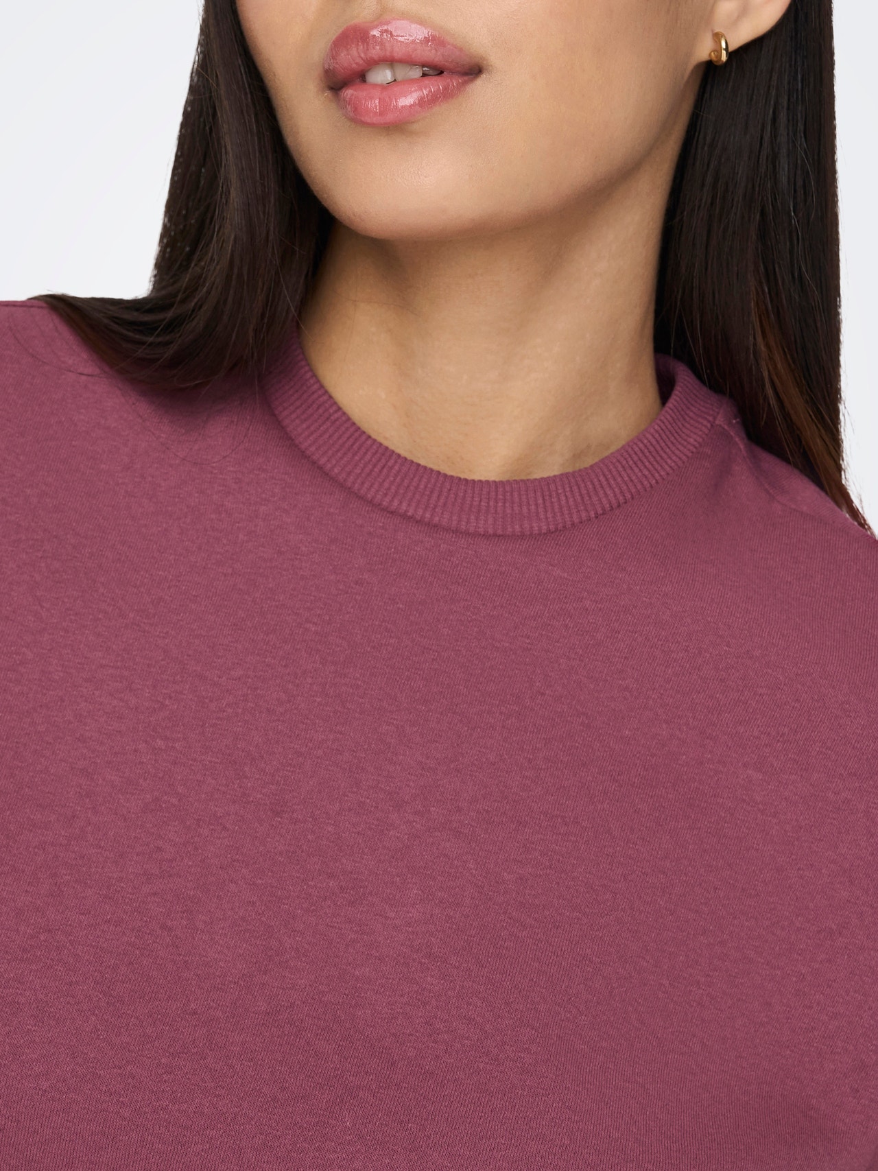 ONLY Long sleeved Sweatshirt -Crushed Berry - 15289279