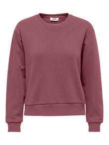 ONLY Regular fit O-hals Sweatshirt -Rose Brown - 15289279