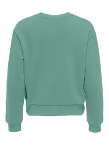 ONLY Langarm Sweatshirt -Creme De Menthe - 15289279