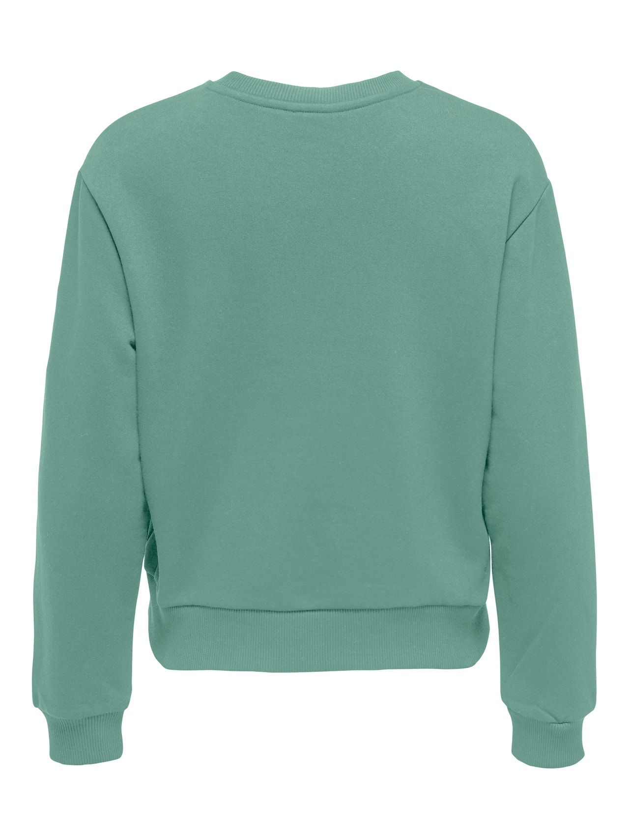 ONLY Normal geschnitten Rundhals Sweatshirt -Creme De Menthe - 15289279