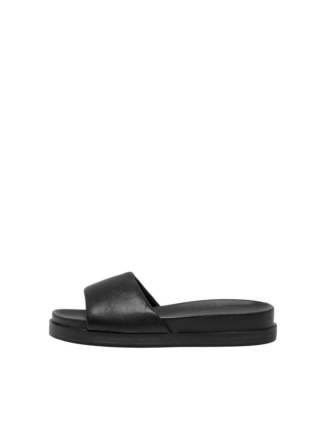ONLY Imitertede læder sandaler - 15289350