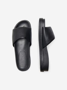 ONLY Faux leather sandals -Black - 15289350