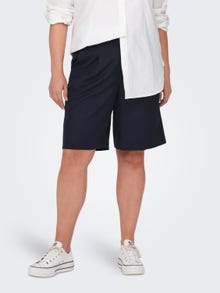 ONLY Curvy classic shorts -Night Sky - 15289365